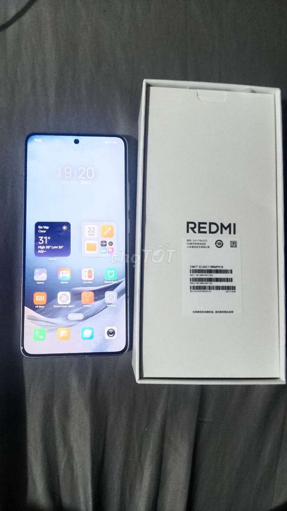 REDMI K80 12GB /528GB Xanh 99%. Mua bán Điện thoại tại Quận Gò Vấp Tp Hồ Chí Minh được đăng bởi Minh Hoang hình 1