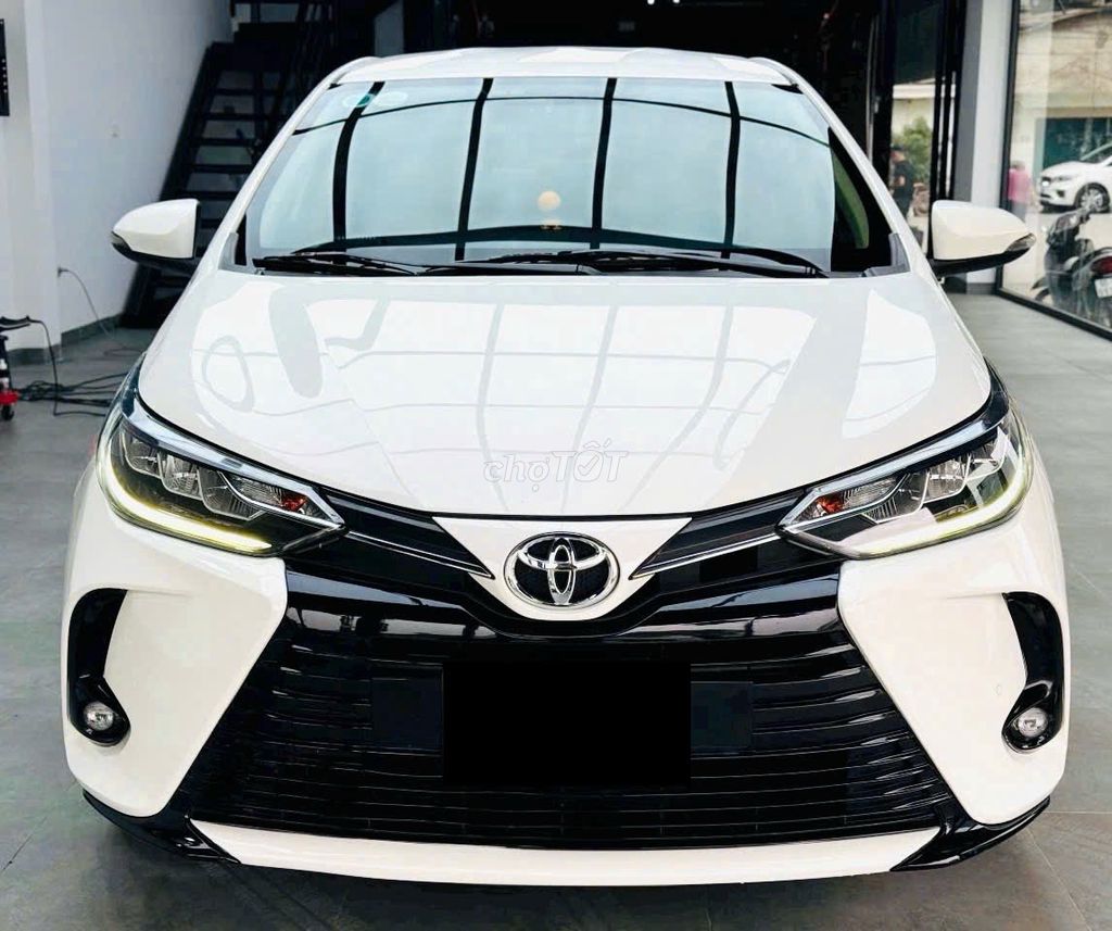 Toyota Vios 2021 bản G màu trắng Form mới xe lướt