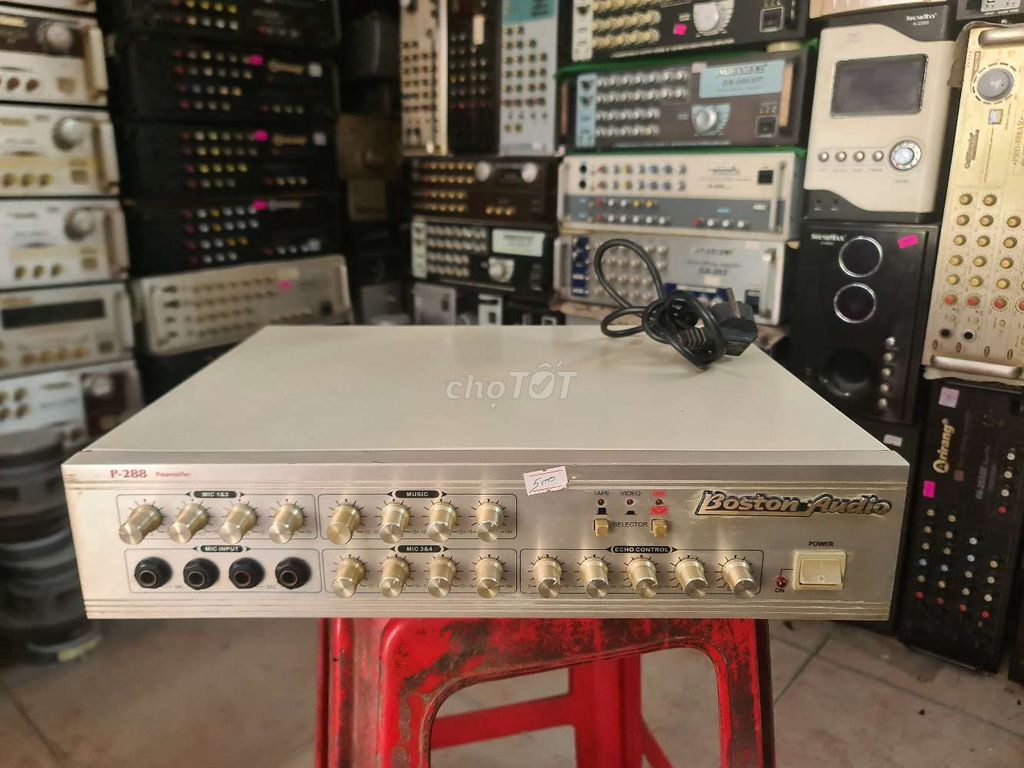 Mixer Boston Audio P 288 Bạc. Mua bán Tivi, Âm thanh tại Quận 3 Tp Hồ Chí Minh được đăng bởi Xuanthuy hình 1