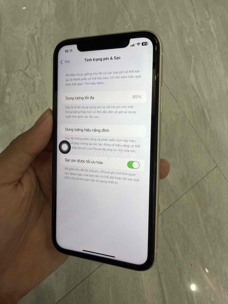 Apple iPhone 11 64GB Trắng. Mua bán Điện thoại tại Huyện An Dương Hải Phòng được đăng bởi Trần Hiếu hình 1
