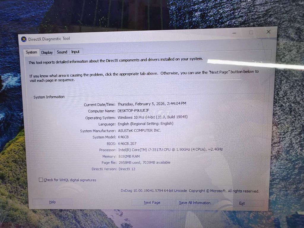 Asus K46CB i7-3517U 14 inch 8GB/120GB. Mua bán Laptop tại Thành phố Thủ Đức Tp Hồ Chí Minh được đăng bởi Công ty TNHH Dịch Vụ Ngọc Gia Bảo Computer hình 1
