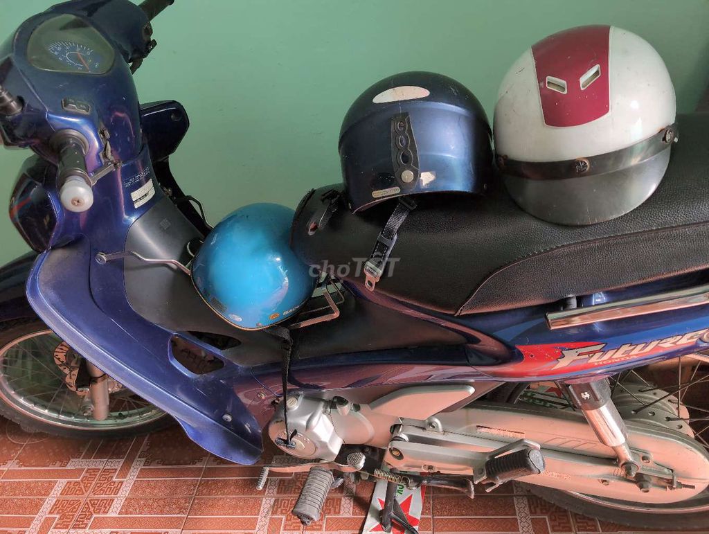 Honda Future 2001 110cc Xanh 60.000 km. Mua bán Xe máy tại Thành phố Biên Hòa Đồng Nai được đăng bởi Hoang Vu Huy hình 2