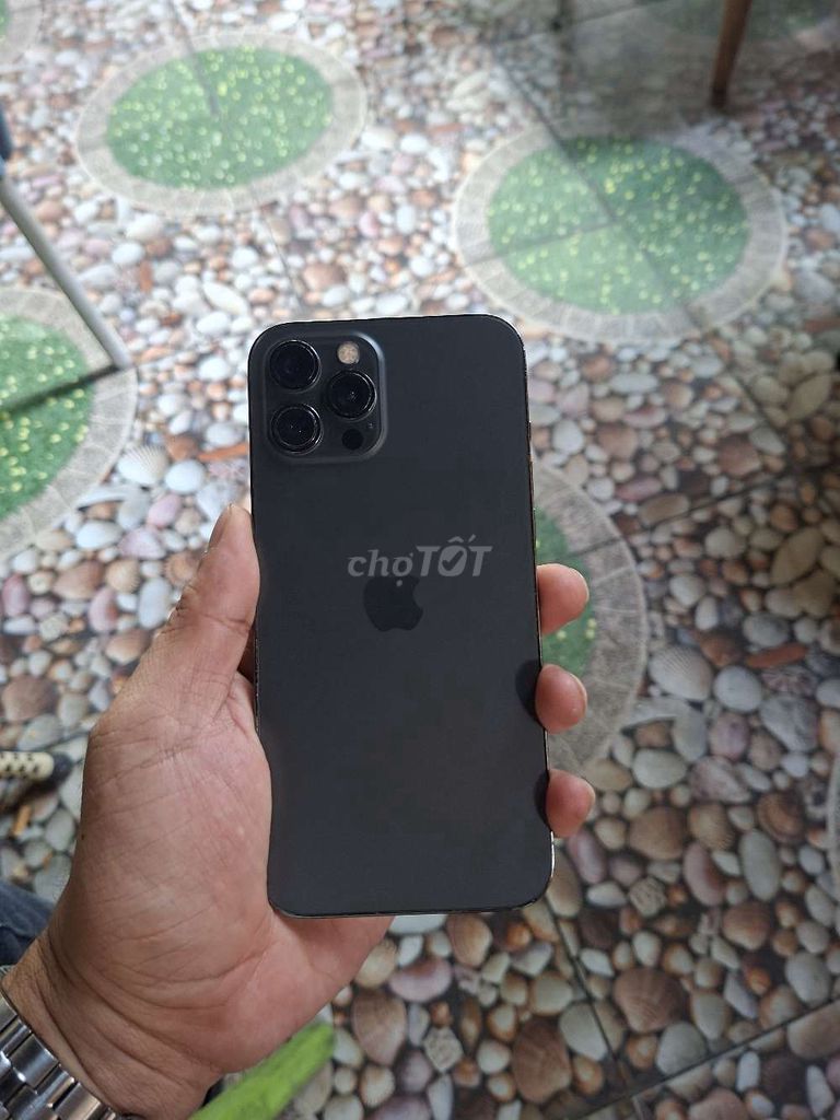 IPhone 12 Promax 256GB Đen Quốc tế zin all. Mua bán Điện thoại tại Quận Bình Tân Tp Hồ Chí Minh được đăng bởi V I N H hình 1