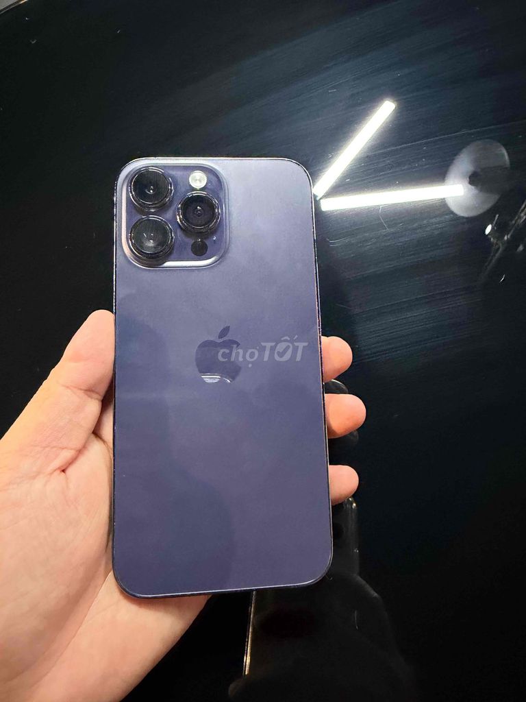 Apple iPhone 14 Pro Max 256GB Tím đã thay màn hình. Mua bán Điện thoại tại Thành phố Dĩ An Bình Dương được đăng bởi Quang Trung hình 1