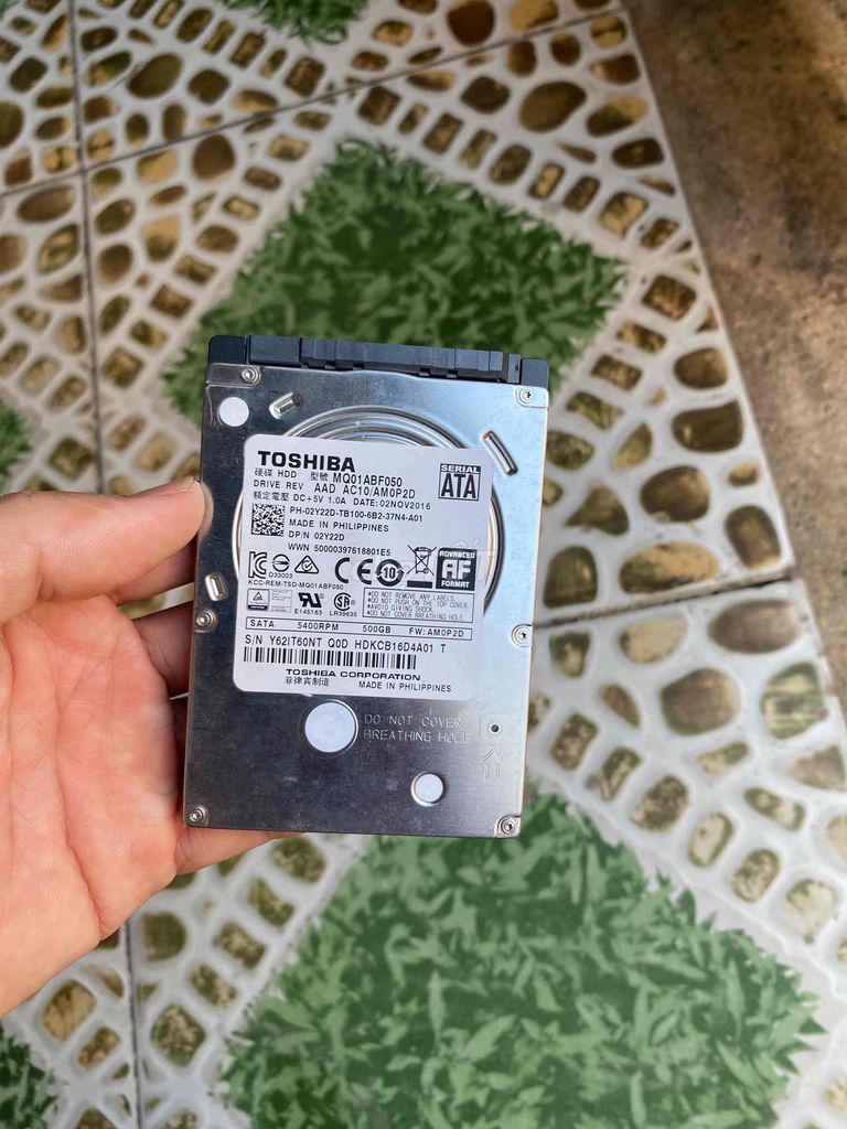 ổ cứng laptop 500gb. Mua bán Linh kiện (RAM, Card...) tại Thành phố Biên Hòa Đồng Nai được đăng bởi Nguyễn Hùng hình 1