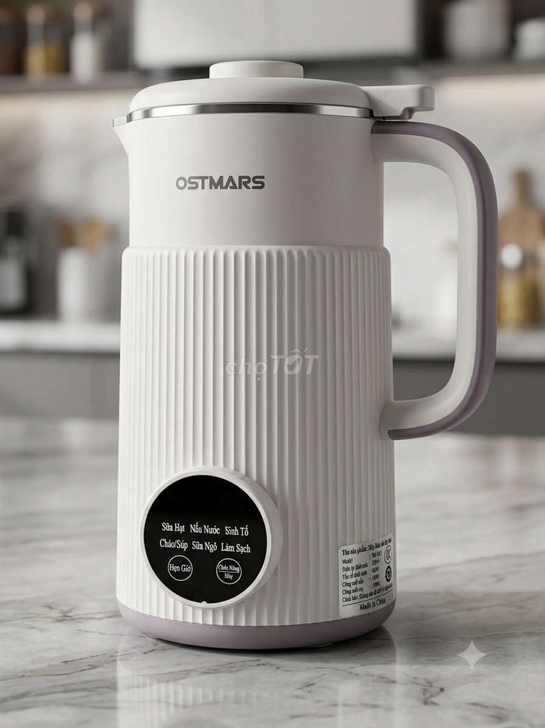 Máy làm sữa hạt Ostmars PBJ-001 Trắng. Mua bán Bếp, lò, đồ điện nhà bếp tại Thành phố Huế Thừa Thiên Huế được đăng bởi Đưc Nguyen hình 1