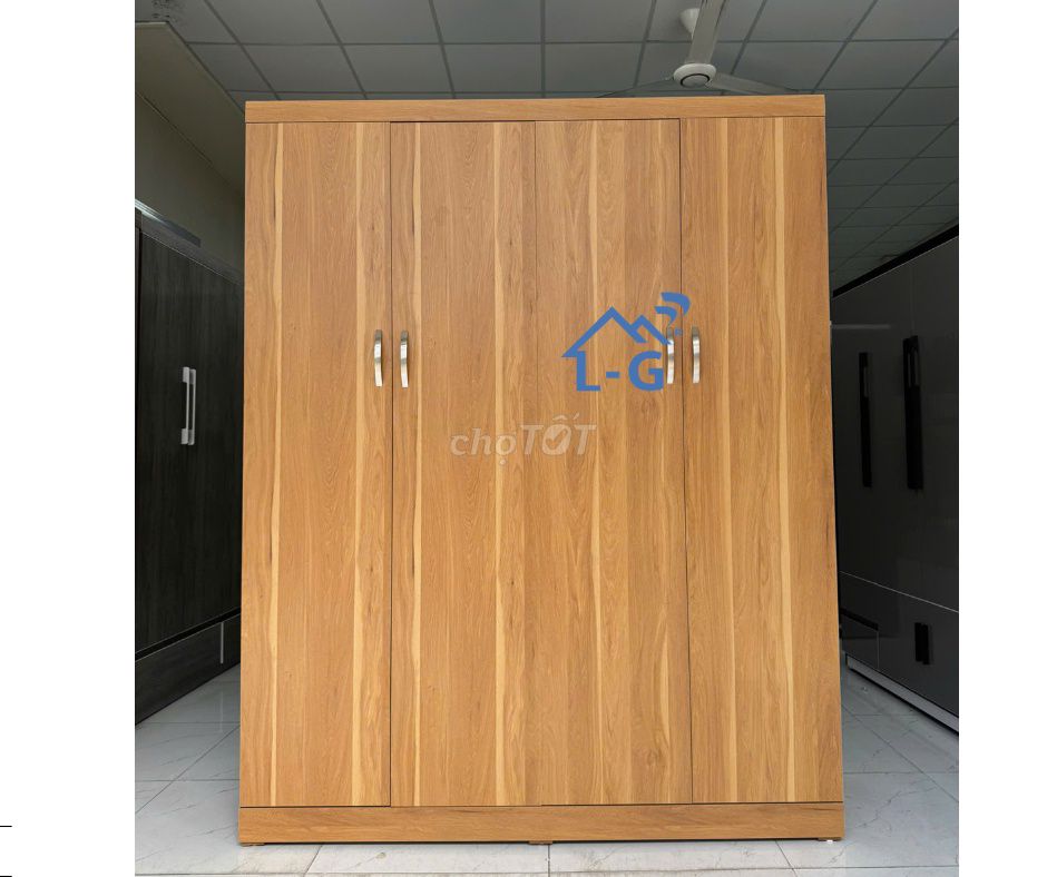 tủ quần áo gỗ mdf/ tủ gỗ/ tủ quần áo/tủ gỗ/tủ mdf. Mua bán Tủ, kệ gia đình tại Quận 4 Tp Hồ Chí Minh được đăng bởi NỘI THẤT LÂM GIA PHÁT  hình 1