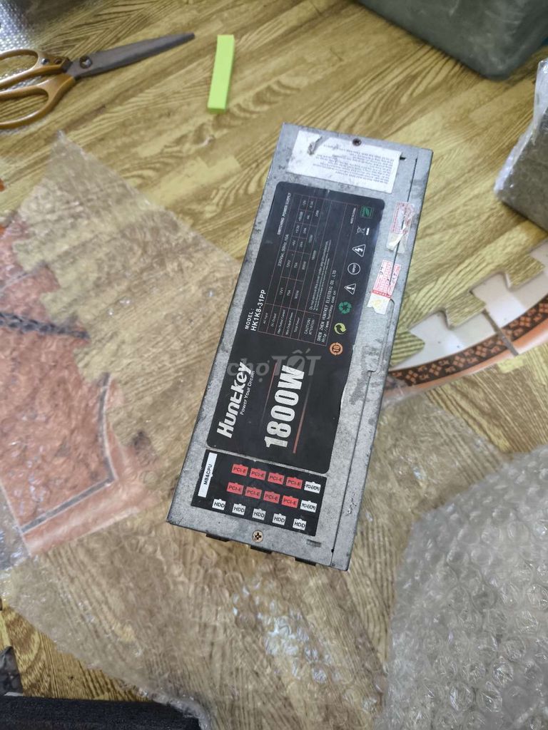 Nguồn máy tính Huntkey HK1800-10PP. Mua bán Linh kiện (RAM, Card...) tại Thị xã Sơn Tây Hà Nội được đăng bởi Long chuyên linh kiện điện tử hình 1