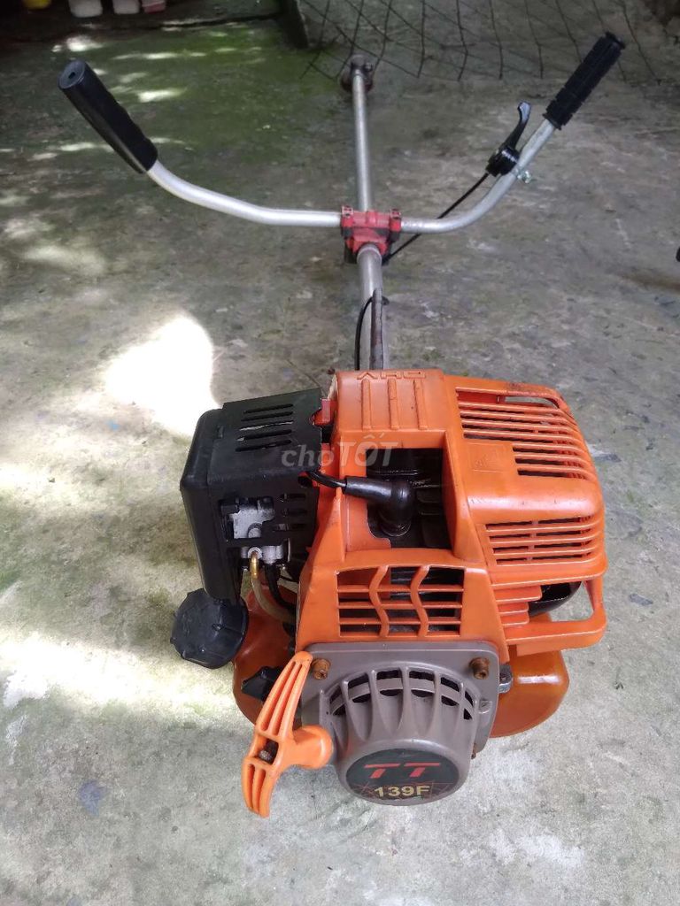 Máy cắt cỏ TT 139F Cam Đen Bạc. Mua bán Đồ chuyên dụng, Giống nuôi trồng tại Huyện Gò Công Tây Tiền Giang được đăng bởi Cầy tơ hình 1