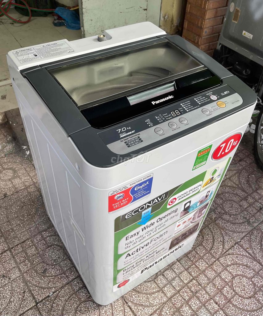 Máy giặt Panasonic 7kg zin êm tiết kiệm🖤