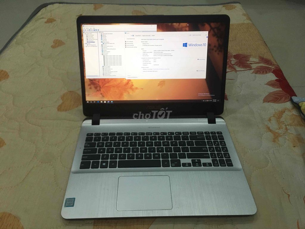 Laptop ASUS i5-8250U 4GB Bạc. Mua bán Laptop tại Quận Thanh Khê Đà Nẵng được đăng bởi Hạnh Phúc Computer hình 1