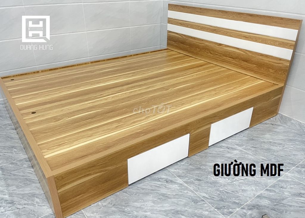 GIƯỜNG MDF-GIƯỜNG MDF=GIƯỜNG MDF=GIƯỜNG MDF$GIƯỜNG. Mua bán Giường, chăn ga gối nệm tại Thành phố Dĩ An Bình Dương được đăng bởi NỘI THẤT NHÀ XINH hình 1