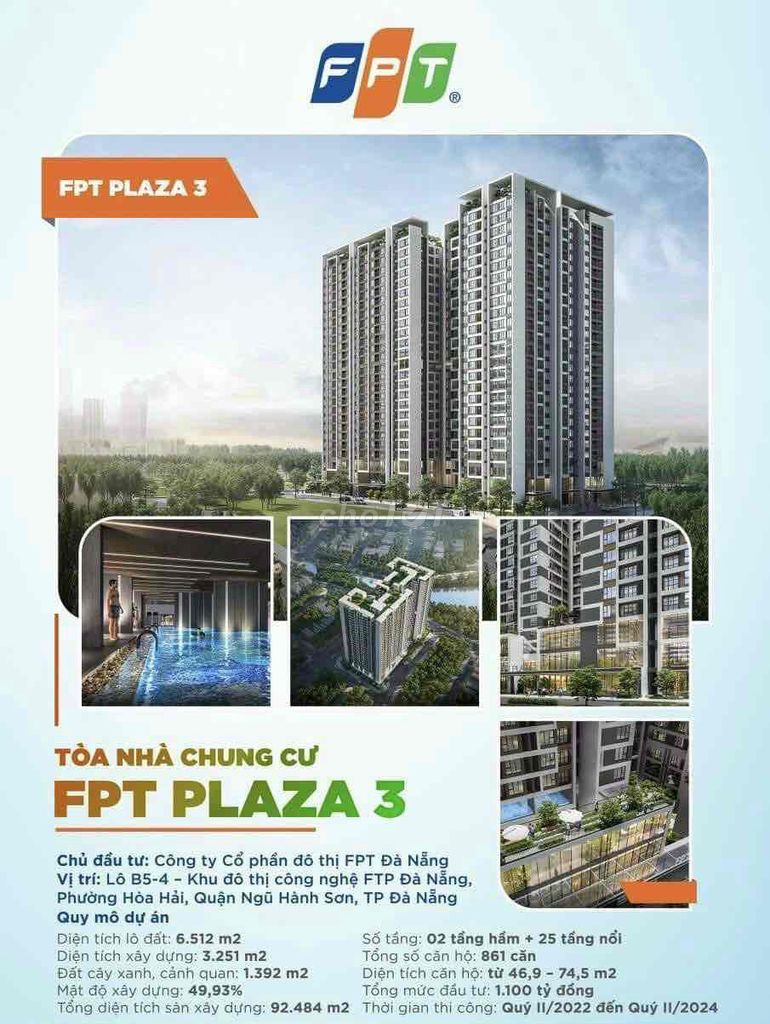Căn hộ chung cư FPT Plaza 3 mở bán giai đoạn đầu tiên.