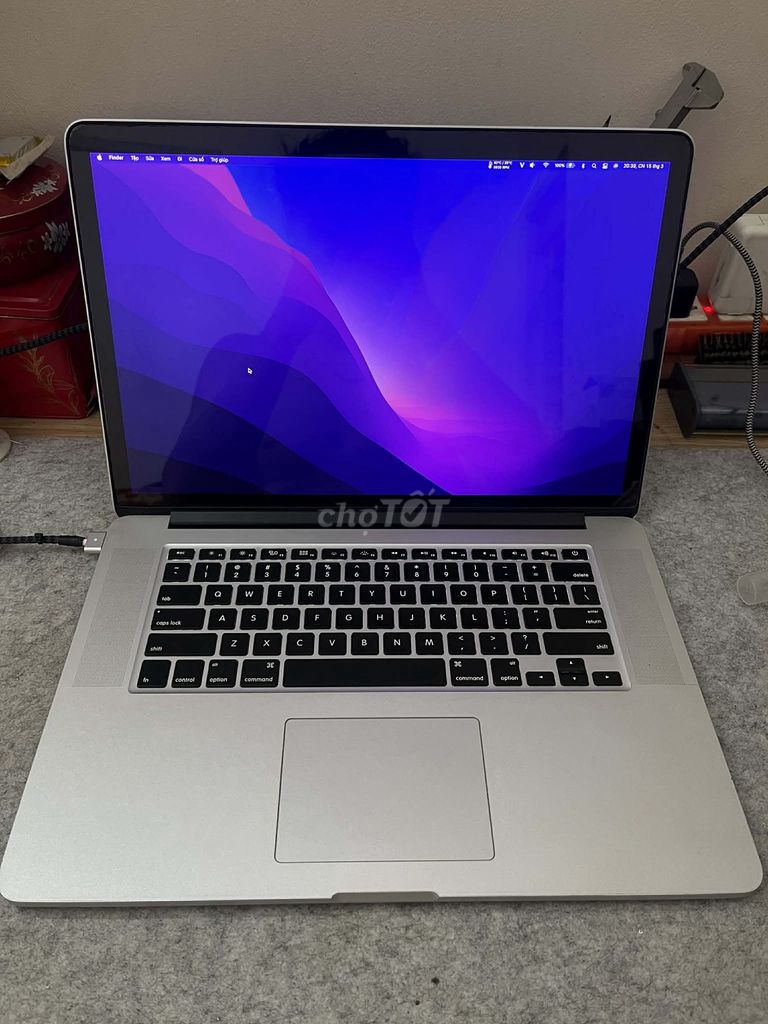 Apple MacBook Pro 2015 Bạc. Mua bán Laptop tại Huyện Đông Anh Hà Nội được đăng bởi Tên chưa cung cấp hình 1