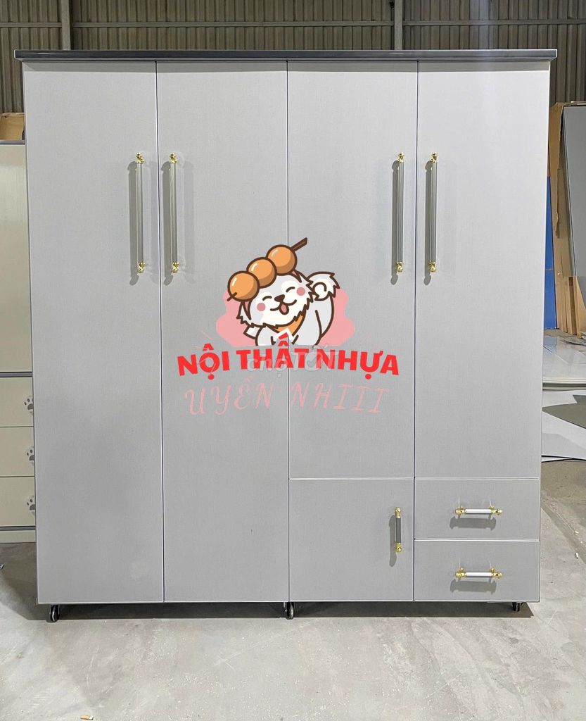 Tủ quần áo-Tủ quần áo-Tủ quần áo-. Mua bán Tủ, kệ gia đình tại Quận 4 Tp Hồ Chí Minh được đăng bởi Nhi Nội Thất Nhựa Giá Xưởng  hình 1