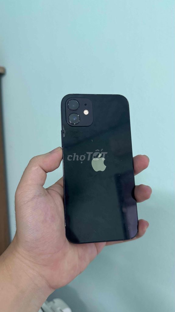 Apple iPhone 12 Đen 64GB. Mua bán Điện thoại tại Quận Cẩm Lệ Đà Nẵng được đăng bởi Phương Trang hình 1