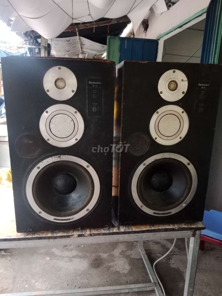 Cặp loa bãi  Technics SB-6  bass 25