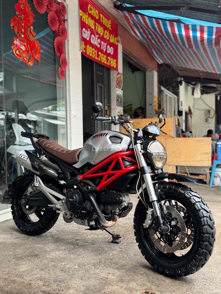 Ducati Monster 795 2013 Bạc Đỏ Xe đẹp Keng 9c