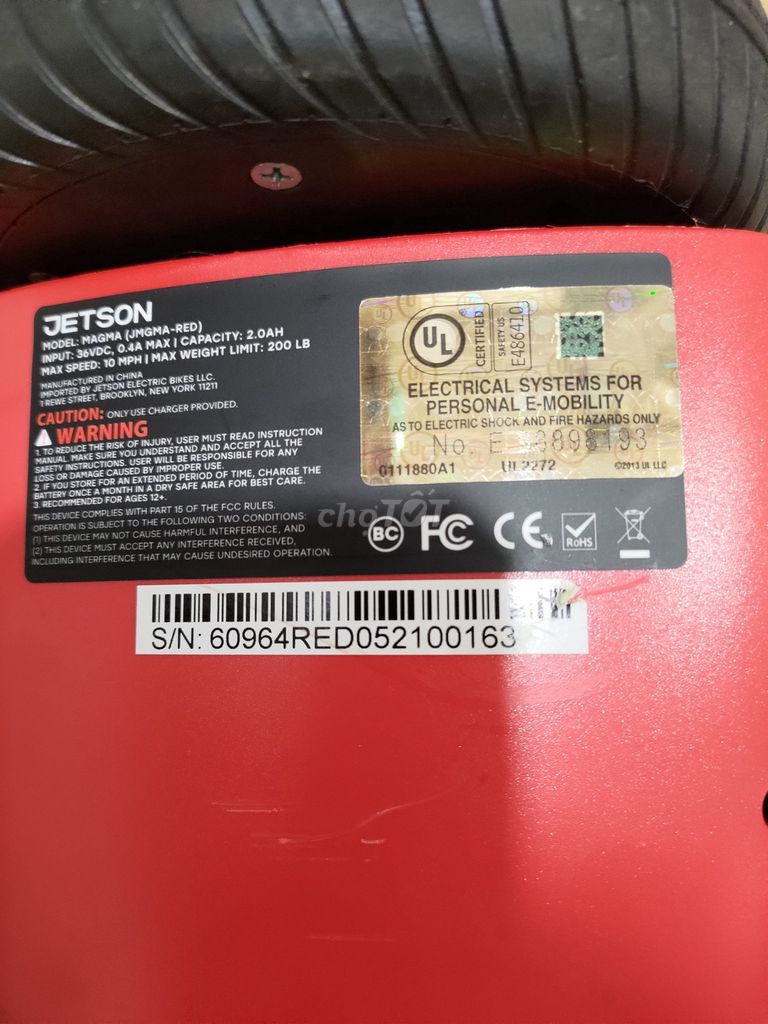 Xe cân bằng Jetson Magma. Mua bán Xe điện tại Quận Gò Vấp Tp Hồ Chí Minh được đăng bởi material hình 5