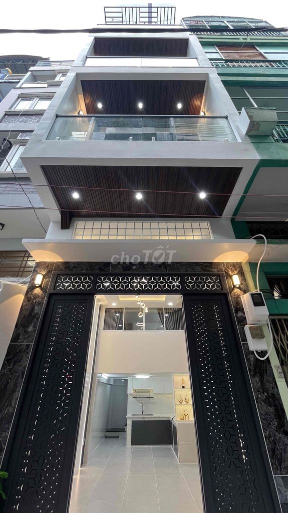 bán nhà mới 100% hẻm 4m hẻm 202 Nguyễn Tiểu La P8 Quận 10