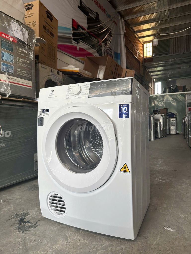 Máy sấy thông hơi Electrolux 8 kg EDV804H3WC. Mua bán Máy giặt tại Quận Gò Vấp Tp Hồ Chí Minh được đăng bởi Điện Máy Giá Kho Miền Nam hình 6