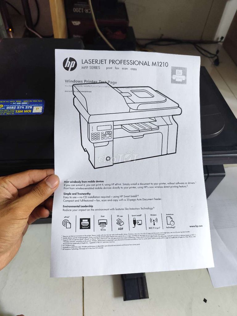 Máy in hp 1212 mfp