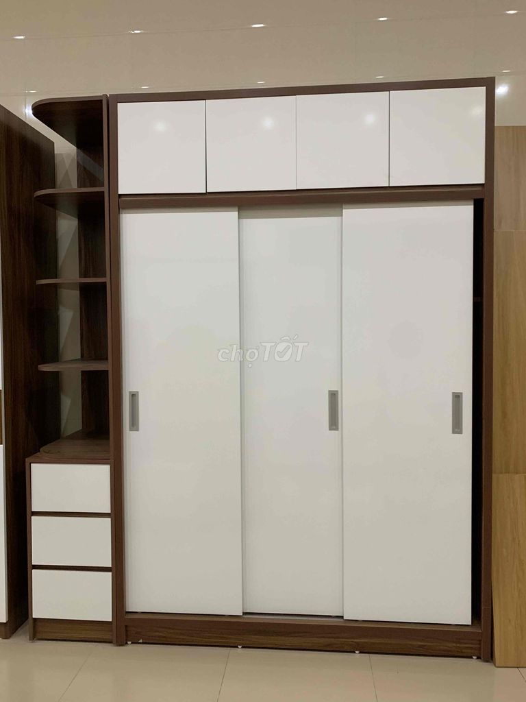 Tủ gỗ MDF cánh trượt (Hàng kỹ đẹp)