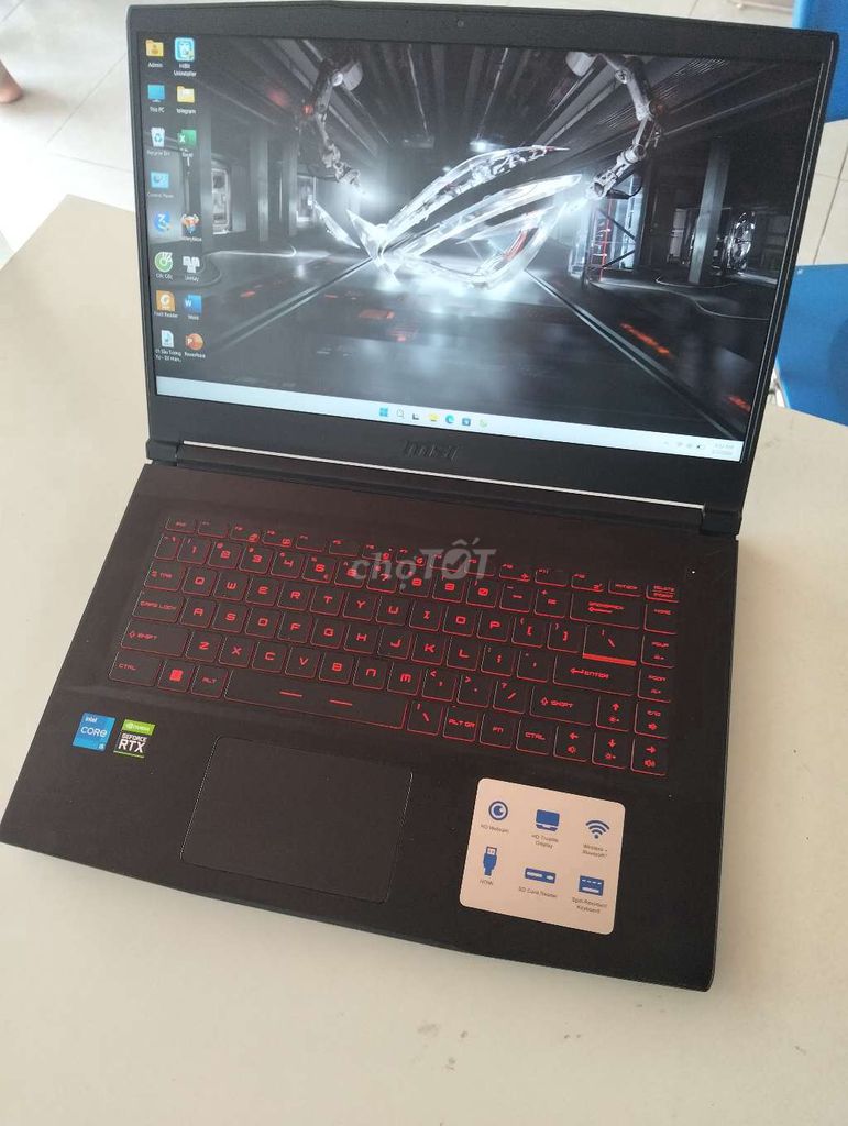 MSI GF63 Thin 11SC i5 8GB/256GB. Mua bán Laptop tại Thành phố Nha Trang Khánh Hòa được đăng bởi le cuong  hình 1