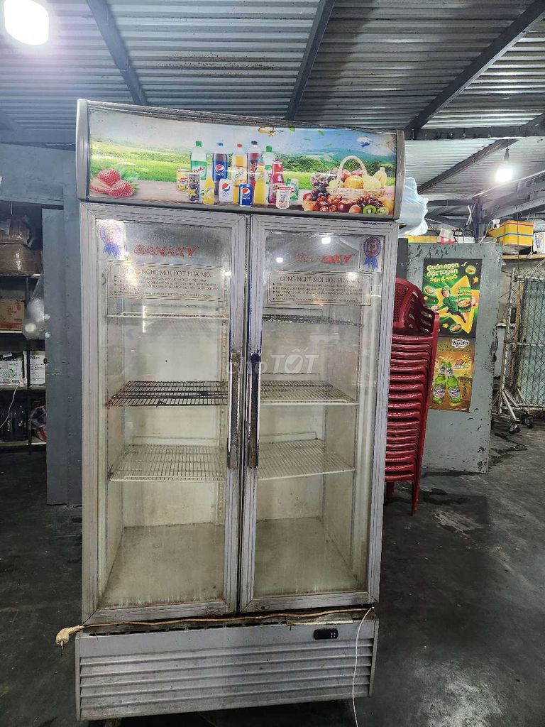 Tủ mát Sanaky 900 lít 2 cánh. Mua bán Tủ lạnh tại Quận Sơn Trà Đà Nẵng được đăng bởi Hùng  hình 1