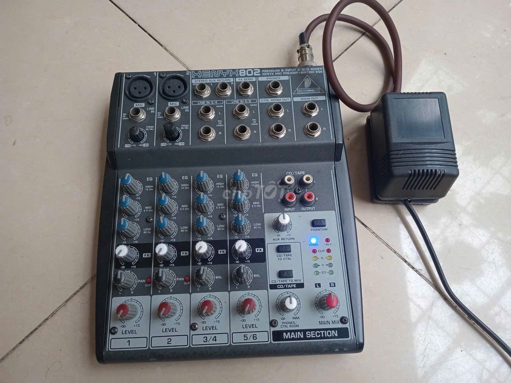 Mixer Behringer Xenyx 802 . Mua bán Tivi, Âm thanh tại Quận Tân Phú Tp Hồ Chí Minh được đăng bởi Nguyen Hoang hình 1