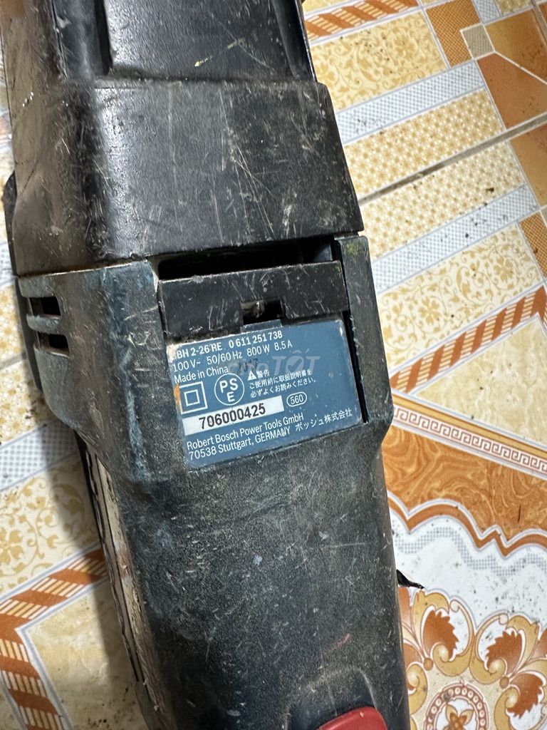 Máy khoan Bosch GBH 2-26 RE Đức. Mua bán Nội thất, đồ gia dụng khác tại Huyện Thạnh Trị Sóc Trăng được đăng bởi Phuc hình 1