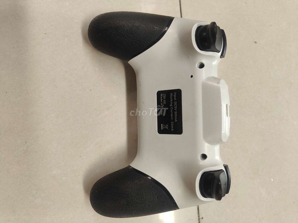 Tay cầm chơi game ZN-X6 Trắng đen. Mua bán Thiết bị chơi game tại Huyện An Phú An Giang được đăng bởi Đồ điện tử qua sử dụng hình 1