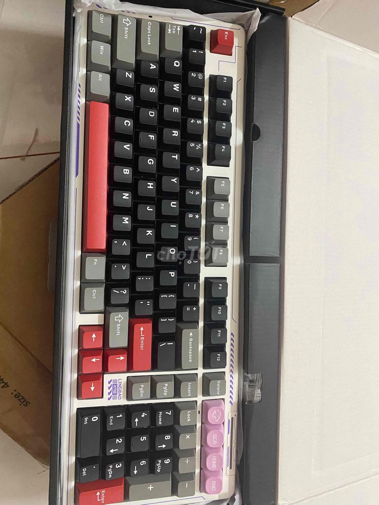 Bàn phím cơ Lingbao K98 mới. Mua bán Phụ kiện (Màn hình, Chuột...) tại Huyện Chư Sê Gia Lai được đăng bởi nguyễn văn linh hình 1