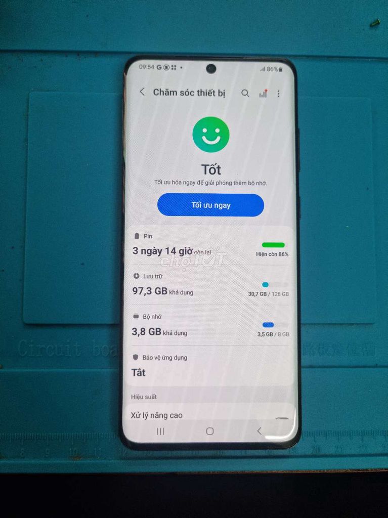 Samsung S20+ 8GB/128GB Đen Hàn Quốc Like New. Mua bán Điện thoại tại Quận 6 Tp Hồ Chí Minh được đăng bởi Cường Mobile hình 1