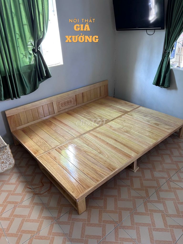 GIƯỜNG GỖ GIƯỜNG GẤP THÀNH GHẾ MỚI. Mua bán Giường, chăn ga gối nệm tại Thành phố Dĩ An Bình Dương được đăng bởi Nội Thất Giá Xưởng  hình 1