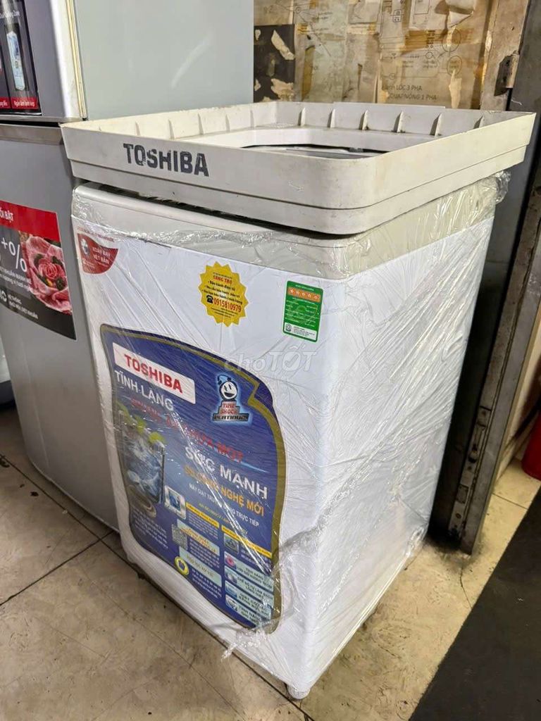 Máy giặt Toshiba 7kg Trắng. Mua bán Máy giặt tại Quận 7 Tp Hồ Chí Minh được đăng bởi Điện Lạnh Giá Tốt hình 1