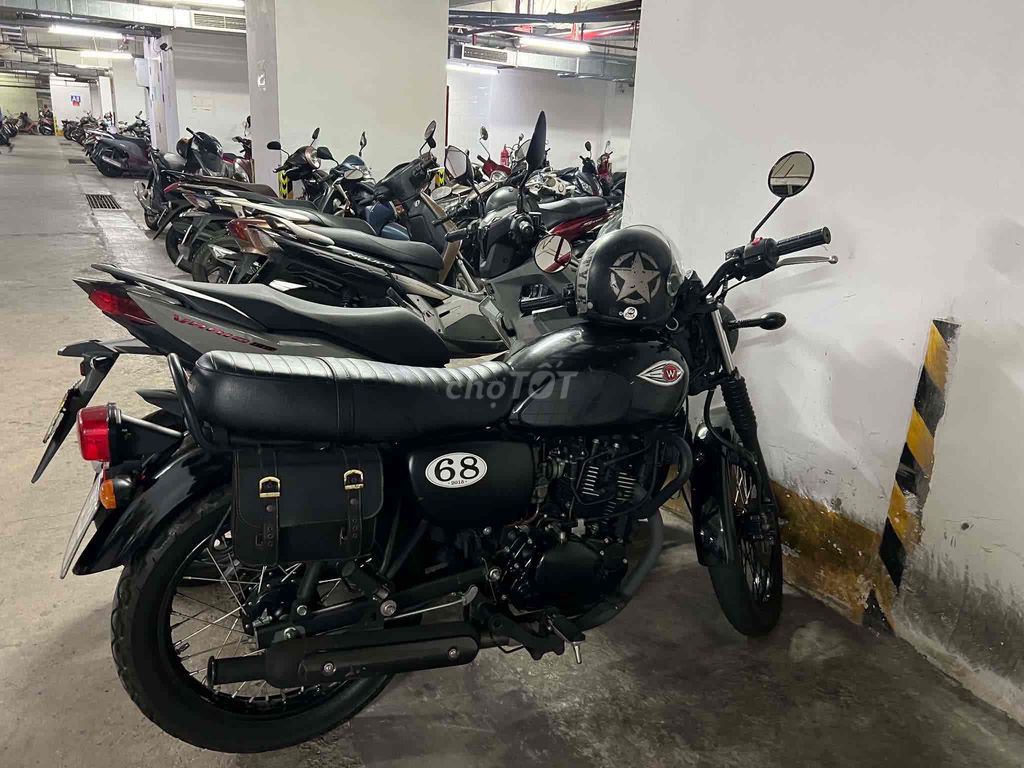 Кавасаки W175 2021 черный