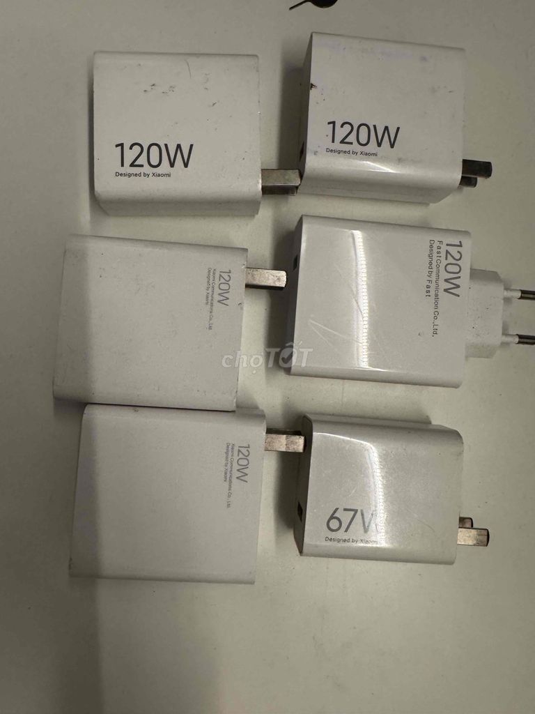 Cục sạc Xiaomi 120W Trắng. Mua bán Phụ kiện (Màn hình, Chuột...) tại Huyện Hàm Thuận Bắc Bình Thuận được đăng bởi Nguyễn Phúc Châu hình 1