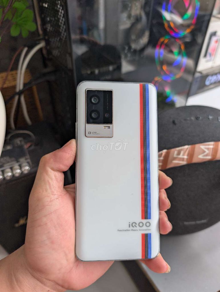 iQOO 8 12GB/256GB Trắng. Mua bán Điện thoại tại Thành phố Thủ Đức Tp Hồ Chí Minh được đăng bởi Shop mobile Trần Cường hình 1