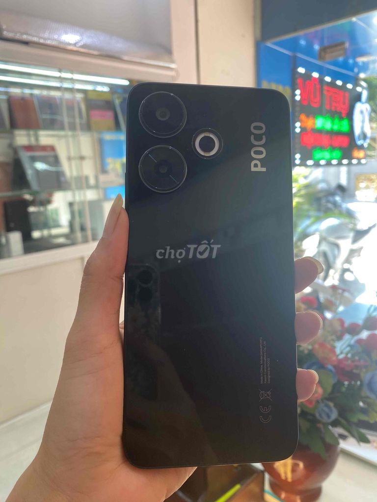 POCO M6 8GB/128GB Đen Như mới. Mua bán Điện thoại tại Quận Tân Phú Tp Hồ Chí Minh được đăng bởi Nguyen Thuy hình 1