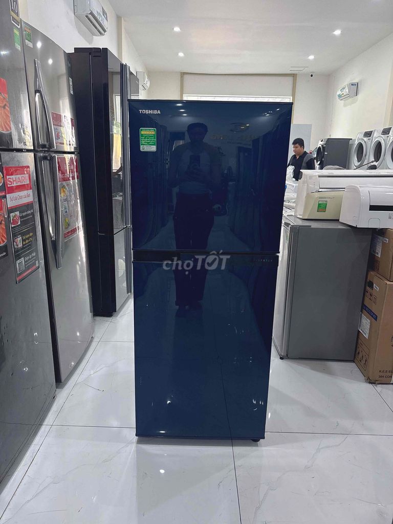 Thanh lý tủ lạnh toshiba 180l inverter, bao ship 🤩