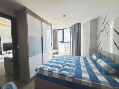 CHO THUÊ CĂN HỘ 2 PHÒNG NGỦ HUD BUILDING FULL NỘI THẤT CAO CẤP