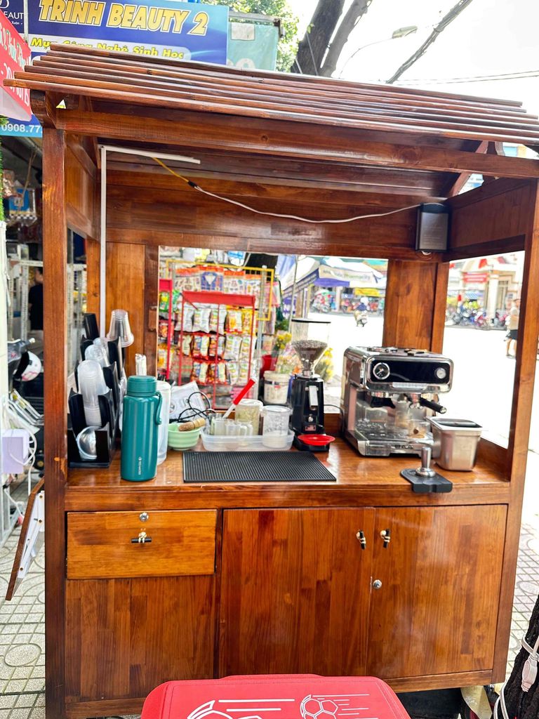 xe gỗ  cafe mang đi. Mua bán Phương tiện khác tại Quận Tân Phú Tp Hồ Chí Minh được đăng bởi Băng Trinh hình 2