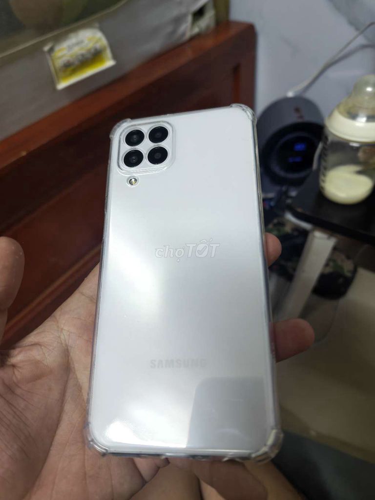 Samsung M33 5G Trắng 120Hz Hàn Quốc Mới 99%. Mua bán Điện thoại tại Quận Hải Châu Đà Nẵng được đăng bởi Le vz hình 1