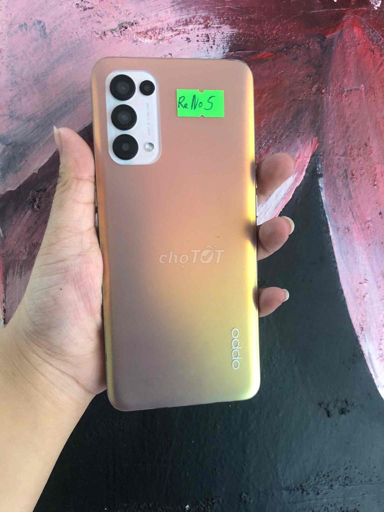 OPPO reno 5 ram 8+4/128gb.đẹp keng