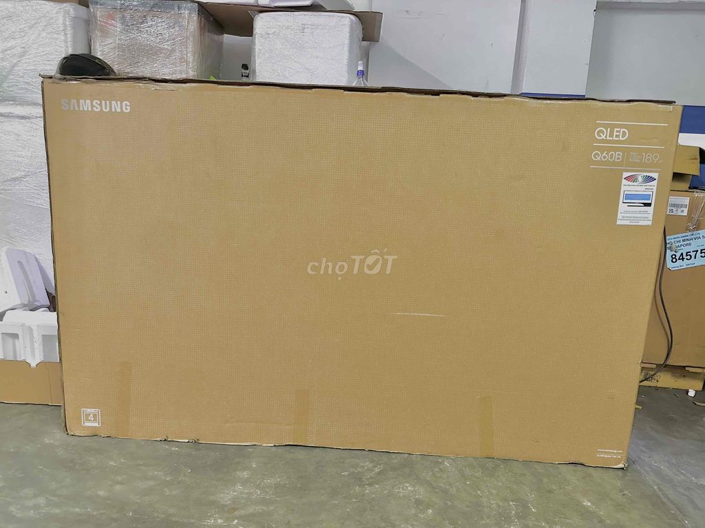 Smart TV QLED Samsung 4K 75 inch QA75Q60B bh 2 năm