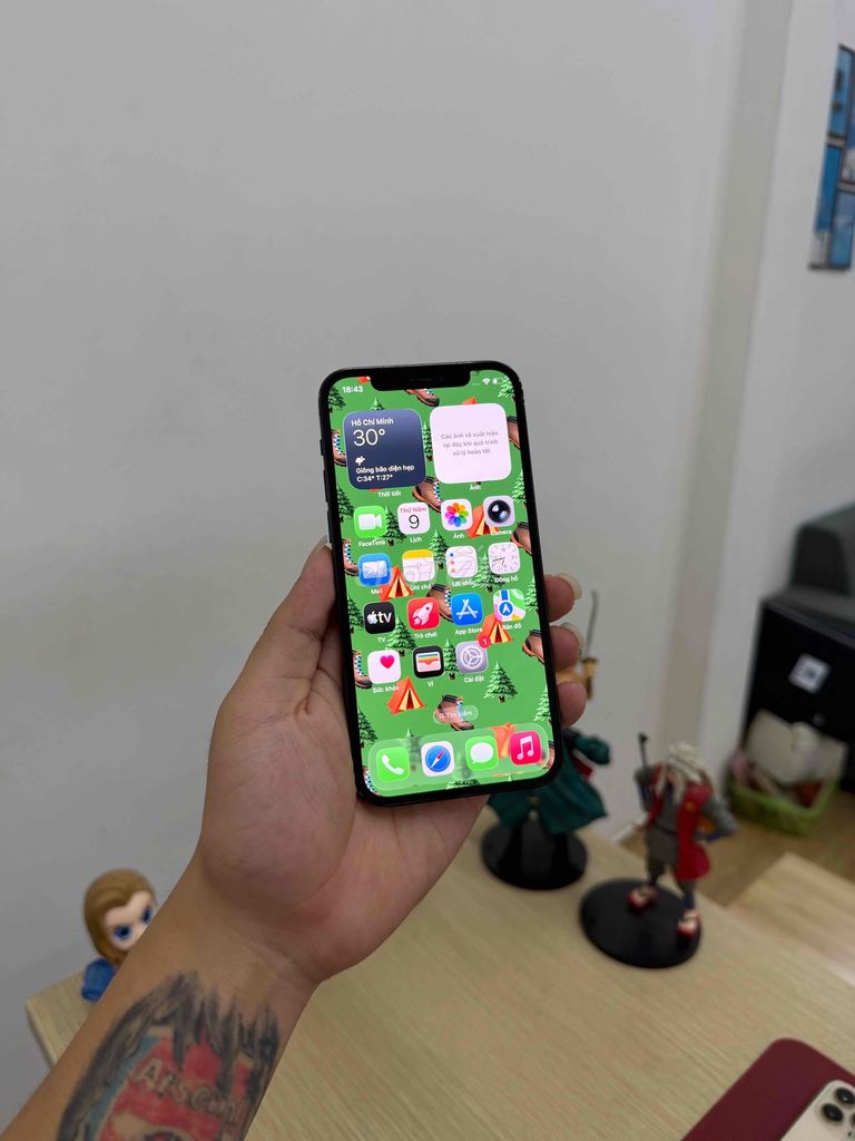 Apple iPhone 12 Pro QTE 256GB Xanh Nguyên bản. Mua bán Điện thoại tại Quận Đống Đa Hà Nội được đăng bởi Trung Kiên Trả Góp Bao Nợ Xấu hình 1
