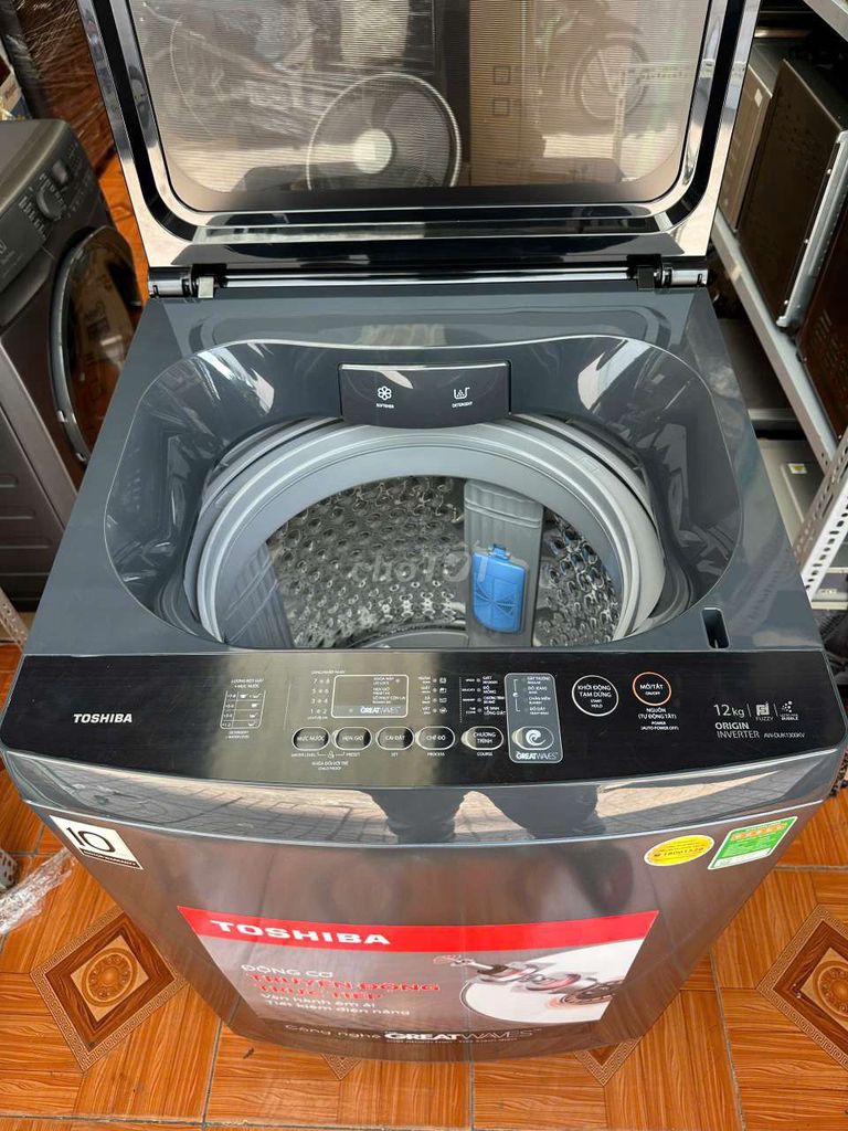 máy giặc toshiba inveter 12kg. bh 2 năm, mới 100%. Mua bán Máy giặt tại Quận Phú Nhuận Tp Hồ Chí Minh được đăng bởi ĐIỆN MÁY GIÁ KHO HCM hình 1