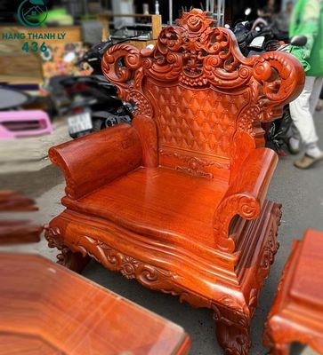 Bộ Salon Gỗ Cũ Phong Cách Hoàng Gia Thanh Lý. Mua bán Bàn ghế tại Huyện Củ Chi Tp Hồ Chí Minh được đăng bởi Thanh lý HD
