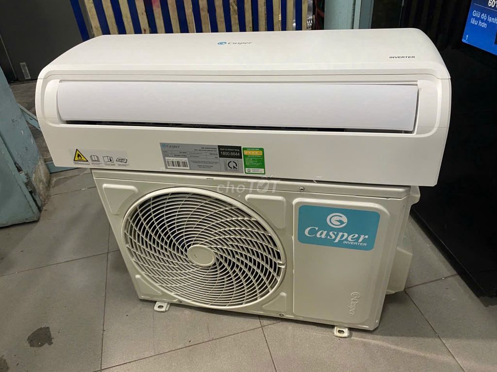 Máy lạnh Casper 1.5HP Inverter GC-12IS35 date 2023. Mua bán Máy lạnh, điều hoà tại Quận 8 Tp Hồ Chí Minh được đăng bởi QUANG PHÁT hình 1